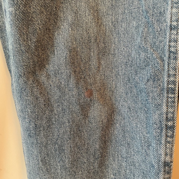 VINTAGE 90s Men’s Wrangler Light Blue Denim Pants - Picture 6 of 8